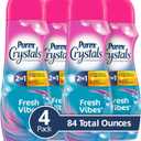 Purex Crystals in-Wash Fragrance and Scent Booster, Fresh Vibes, 21 Ounce, 4 Count