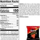 Doritos Flavored Tortilla Chips, Flamin' Hot Nacho, 1 Ounce (Pack of 40) (EXP 06/30/26)