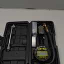 AZUNO Digital Tire Inflator with Pressure Gauge, 200 PSI, Heavy Duty Air Compressor Accessories, with Rubber Hose Lock on Air Chuck and Quick Connect Coupler, Comes with a Portable Carrying Box