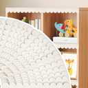 24 Pack Scalloped Decorative Wood Trim Unfinished Scalloped Wood Edge DIY Wooden Moulding Trim for Home Wall Window Cabinet Shelf Door Frames Crafts Decoration (15.75 x 2.36 Inch)