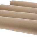 STOBOK 4pcs Heavy-duty Kraft Paperboard Mailing Tube Round Cardboard Shipping Tube Secure Caps for Art Blueprints