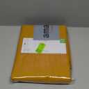 Royale Linens 300 Thread Count 100% Long Staple Combed Cotton Flat Sheet - Super Soft - Top Sheets - Queen Flat Sheet Sold Separately - Breathable, Cool & Crisp Percale Sheets Only (Queen, Yellow)
