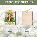 3 x Gift for Kid Ornament 2025  Merry Christmas Holiday Keepsake with Twinkle Star, Rustic Farmhouse Decoration for Family, Kids, Babys 1st Christmas, Friends & Gift Giving