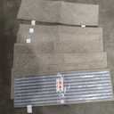 COSY HOMEER Edging Stair Treads Non-Slip Carpet Mat 28inX9in Indoor Stair Runners for Wooden Steps, Edging Stair Rugs for Kids and Dogs, 100% Polyester TPE Backing (7pack, Beige) (289 inches)