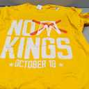 No Kings October 18 No Kings Day T-Shirt L