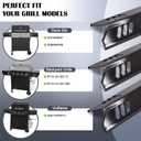 Hiorucet Grill Replacement Parts for Dyna Glo DGF493BNP, DGB494SPB, Backyard Grills BY13-101-001-12, BY14-101-001-099 and Uniflame GBC1343WP-U. Grill Grates, Heat Plates Shields for Dyna Glo 4 Burner.
