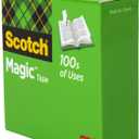 Scotch Magic Tape with Scotch Desktop Dispenser, 6 Rolls of 3/4" x 1000" Each Plus 1 Desktop Tape Dispenser, Great for Repair, Wrapping and Office Applications