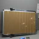 Stand White Board, Double Sided Magnetic Dry Erase Board Height Adjustable Whiteboard with Sturdy Aluminum Frame for Home Office Classroom, 36 x 24 Inch