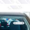 3 Pack EZ Pass Holder Toll Transponder Holder with Adhesive and 6Pcs Strong Suction Cups for Windshield Universal Toll Pass Windshield Mount for Toll Passes