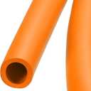 MECCANIXITY Foam Grip Tubing Handle Grips 22mm(7/8") ID 32mm OD 5ft Orange for Utensils, Fitness, Tools Handle Support