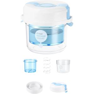 Greek Yogurt Maker - Easy DIY Greek Yogurt at Home, 3 Adjustable Pressure Modes, 225 Mesh Filter, BPA-Free, 5.91x5.51x5.91in