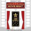 Peryiter 4 Pcs Halloween Movie Night Porch Sign Banner Set
Upgrade Movie Sign Set, VIP Door Entrance Banner, Haunted Movie Night, Carnival Circus Party, Halloween Movie Night Party