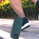 MXX for iPhone 12 pro Max Case, Soft Silicone Case with Scratch Resistant - Full Camera Protection Anti-Scratch Microfiber Lining Full-Body Protective 12 pro Max Phone Case 6.7"- Midnight Green