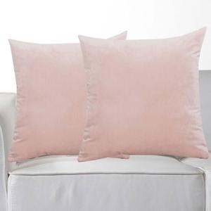 2pack Pillowcase Coral Pink 19x19 