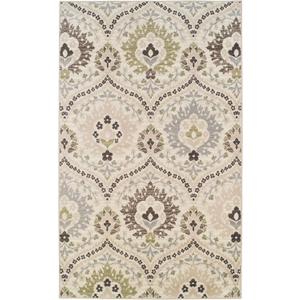 BLUENILEMILLS Blue Nile Mills: Modern Oriental Floral Damask Area Rug with Jute Backing, Multi-Color, 8' x 10' BLUENILEMILLS Blue Nile Mills: Modern Oriental Floral Damask Area Rug with Jute Backing, Multi-Color, 8' x 10'
