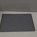 Pet Placemat for Dog and Cat, Mat for Prevent Food and Water Overflow, Suitable for Small, Medium and Big Pet, 18" 12", Grey, Silicone