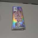 2 x 120Pcs Toe Nail Tips - Maigitur White Short French Tip Toenail Press Ons,Nude Soft Gel Toe Nail Tips, Soak Off Press On Toenails Square Fake Toes for Women Girls Manicure No Glue Stickers 02