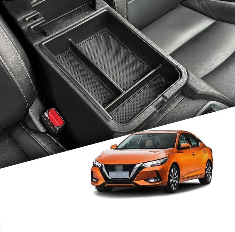 Compatible with Nissan Sentra Center Console Organizer 2020-2025, for Sentra Console Organizer Insert, Center Console Armrest Storage Box Sentra 2020-2025