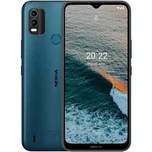 Nokia C21 Plus | Android 11 (Go Edition) | Unlocked GSM Smartphone | 2-Day Battery | Dual SIM | 2/64GB | 6.52-Inch Screen | Cyan | Not Compatible with Verizon or AT&T