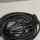 YAMATIC Super Flexible Pressure Washer Hose 50FT 1/4", Kink Resistant Power Washer Hose Replacement for Flexzilla Uberflex Ryobi Genarac Troy Bilt Leak-Free M22 Fittings, 3200 PSI, Black