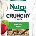 2 x Nutro Crunchy Dog Treats with Real Apple, 10 oz.Bag