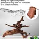 majoywoo Natural Coral Driftwood for Aquarium Decor Fish Tank Decorations, Assorted Driftwood Branch 6-10" 3 Pcs, Reptile Decor