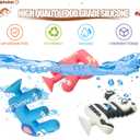26pcs Alphabet Bath Toys for Toddlers , Educational Suction Bath Toys with Animal Letters, Montessori Sensory Toy for Kids 3-12, No Hole Food-Grade Silicone Toys for Autism/ADD/ADHD