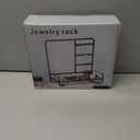 Jewelry Organizers Storage Stand Necklace Bracelet Earring Holder Box Tray jewelry display room decor,Metal,Goden