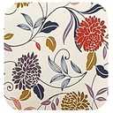 Hyha Couch Covers, Chair/Sofa Covers, Floral Pattern, Stretch, Printed, 2 Pieces, Armchair Slipcover, Separate Couch Cushion Slipcover, Furniture Protector for Dogs(Armchair, Vintage Flower) (Small, Beige)