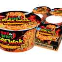Nissin Hot & Spicy Fire Wok, Molten Chili Chicken, 4.37 Ounce (Pack of 6) (EXP 10/03/26)