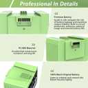 for Roomba Replacement Battery ABL-D1 Battery for iRobot Roomba i&e Series i7 i7+ j7 j7+ i3 i3+ i4 i4+ e5 e6 Roomba Replacement Parts 14.4V 1800mAh/26Wh (Not fit for iRobot Roomba Combo Series )