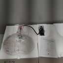 Glass Large Pendant Lights for Kitchen Island Blown Glass Pendant Light Clear Hammered Shade Hanging Ceiling Lights with Black Finish for for Kitchen Island, Sink, Hallway, Living Room 11 inch