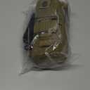 OneTigris Eyeglasses Hard Case Tactical Molle Zipper Sunglasses Carrying Case 1000D Nylon with Clip (Coyote Brown)