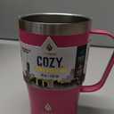Manna Cozy Stainless Steel Mug 18 oz, Pink
