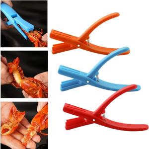 MOTEERLLU Crawfish Peeler, Crawfish Sheller, Crawfish Shucker, Portable Crawfish Tail Removal Tool, Shrimp Peeler Seafood Tool, Lightweight Kitchen Gadget (6)