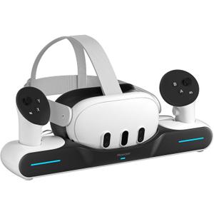 Charging Dock for Meta Quest 3, Charging Station, Magnetic Charger for Meta Quest 3 Accessories, Charging Stand