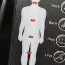 Full Body Massage Mat with Heat, Detachable Massager Pad Deep Tissue Pain Relief,10 Vibrating Motors and 9 Speed Settings for Relaxation at Home or Office