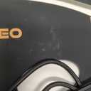 INTEO Red Light Therapy for Face, 3 Modes Portable Led Face Mask Light Therapy with Remote, Near-infrared 850 Red Light Mask with Timing Function, Led Light Therapy At Home 180 LED Beads (Black Golden)