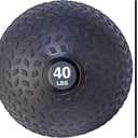 Fitvids Slam Medicine Wall Balls Workout Exercise Fitness Weighted Balls for Cross Training, Strength and Conditioning Exercises, Cardio and Core Workouts, 40 Pounds