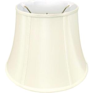 Royal Designs, Inc. BS-708U-12EG Modified Bell Basic Lamp Shade with UNO Threaded Fitter, 7.5 x 12 x 9.5, Eggshell