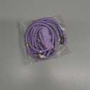 VVAAGG Cell Phone Lanyard for iPhone: Crossbody Phone Strap and Wrist Strap Most iPhone and Android Smartphones (Purple)