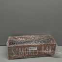 Smores Kit, S'Mores Station with 5 Extendable Marshmallow Roasting Sticks, Farmhouse Smores Caddy with Handles, Wood Smores Maker Box, Camping Bonfire Accessories, Smores Kit for Fire Pit Outdoor (Brown)