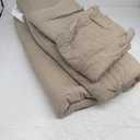 EVERGRACE Luxury Velvet Quilt Set King Size 3 Piece, Soft Cross-Stitch Velvet Comforter Set with Pillow Shams, Lightweight Coverlet Bedspread Bedding Set for All Seasons, Light Taupe