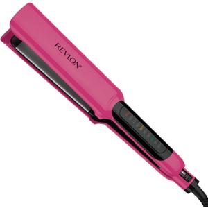 REVLON Smooth Brilliance Ceramic Extra Long Flat Iron, 1-1/2" inch (Pink)