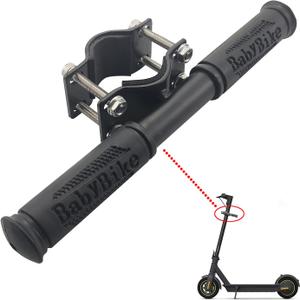 MORICHS Scooter Kids Handle Grip Bar for Ninebot Max, Non-Slip Adjustable Child Safe Holder Kids Handrail for Segway Ninebot Max Electric Scooter Accessory