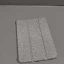 INFILAND Compatible with iPad A16 11th Generation 11 Inch 2025 Case, iPad Case 10th Generation 10.9 Inch, Glitter Cover with Sparkly Clear Back, Pencil Holder, for Kids Girls, Silver (Sliver)