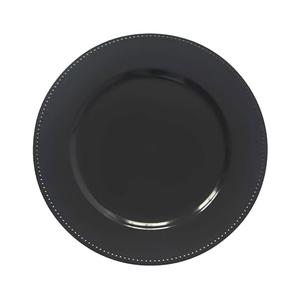 MYEventProducts | 13 inch Black Beaded Charger Plates | Fancy Plastic Plates | Heavy Duty, Durable & Sturdy Plastic Chargers for Dinner Plates | Plastic plates for Wedding, Party Supplies, Pack of  128 (65 Pre-Owned, 40 New, 23 Damaged) MYEventProducts | 13 inch Black Beaded Charger Plates | Fancy Plastic Plates | Heavy Duty, Durable & Sturdy Plastic Chargers for Dinner Plates | Plastic plates for Wedding, Party Supplies, Pack of  128 (65 Pre-Owned, 40 New, 23 Damaged)