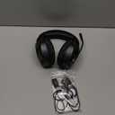 BINNUNE Wireless Gaming Headset for PS5 PC, 120H UltraLong Battery, 2.4GHz & Bluetooth 5.3 Wireless Headphones with Noise Canceling Mic, 50mm Drivers, Comfort Over Ear Headphones, Black