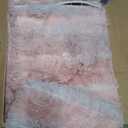 Shag Rugs for Living Room 8x10, Ultra Soft Abstract Pink Big Fuzzy Rugs for Bedroom, 8 x 10 Fluffy Shaggy Plush Carpet Girls Kids Room Dorm Upgrade Non-Slip