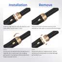 5 in 1 Blow Dryer Brush Set with Air Curler Wrap Hair Styler, Negative Ionic Hair Dryer Brush, Detachable Hair Tool for Curling, Volumizer,Straightener,Drying